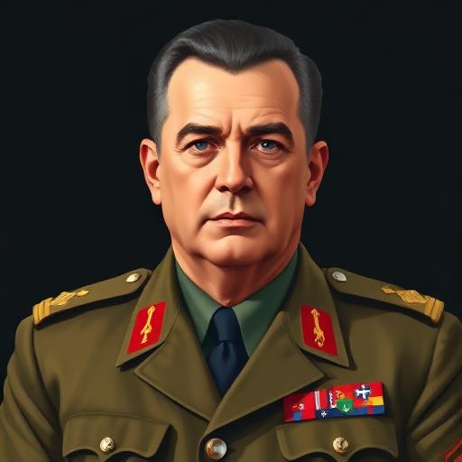 AI-generiran portret · Maršal Tito